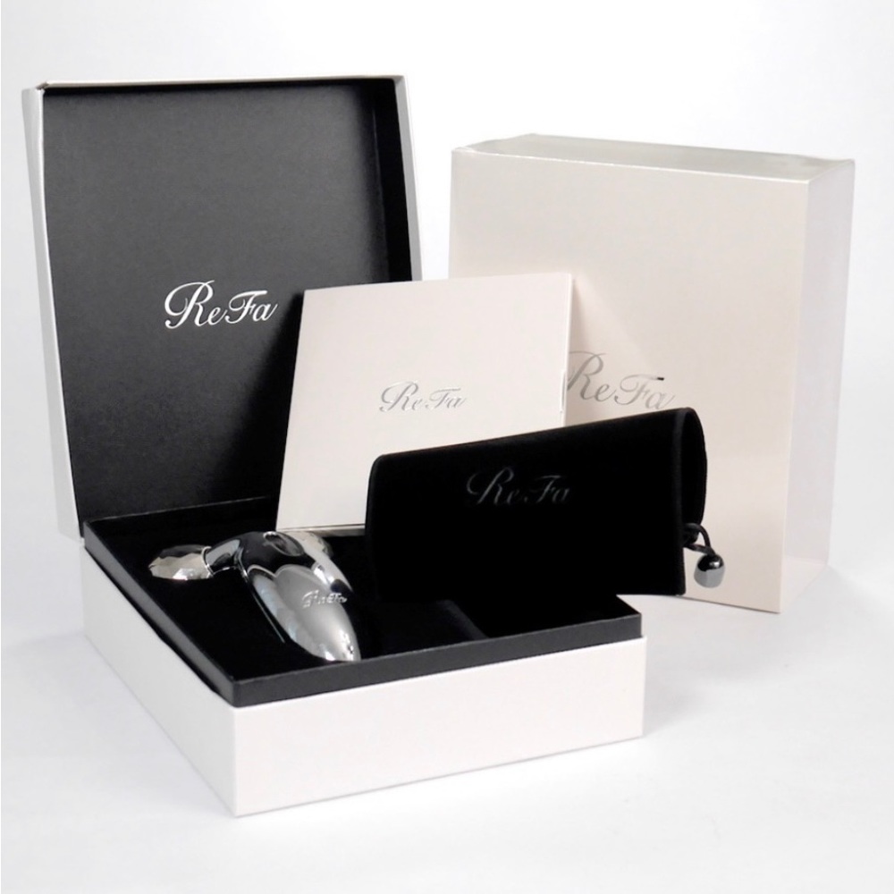 ReFa Carat Platinum Massage Roller Genuine Made in Japan